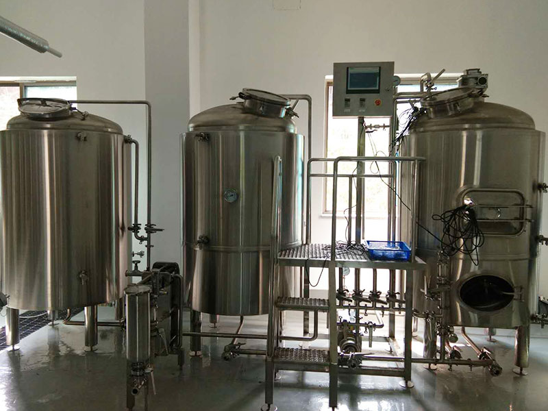 Поставка и установка корейской пивоварни Jangsu Craft Brewery